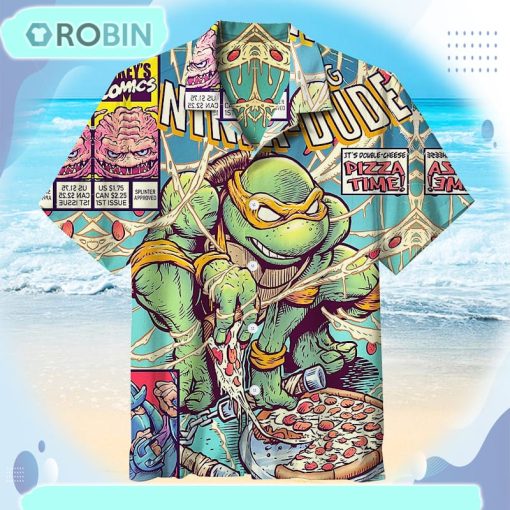 The Amazing Raph’s Pizza Time Unisex Hawaiian Shirt