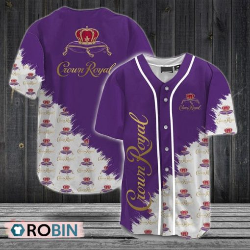 The Basic Crown Royal Whiskey Jersey Shirt