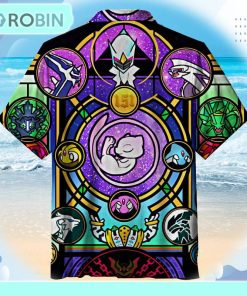 The Enigmatic Mew Universal Hawaiian Shirt