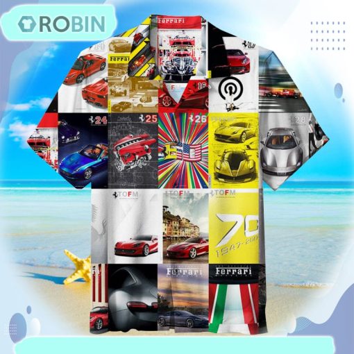 The Ferrari Hawaiian Shirt