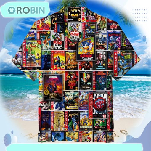The Genesis of Gaming Unisex Hawaiian Shirt
