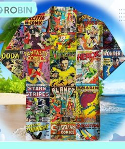 The Golden Age of Comic Books Unisex Hawaiian Shirt