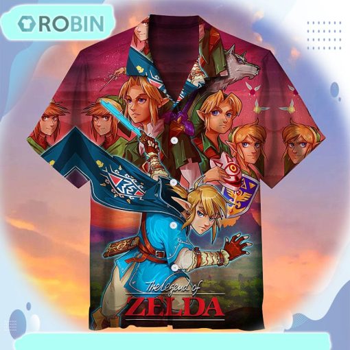 The Legend of Zelda Unisex Hawaiian Shirt