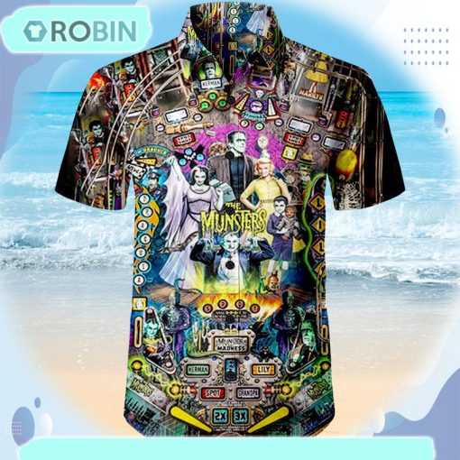 The Munsters Pinball Unisex Hawaiian Shirt