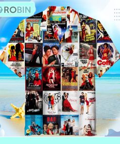 The Red Dress – Romance Unisex Hawaiian Shirt The Red Dress – Romance Unisex Hawaiian Shirt