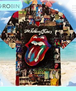 The Rolling Stones Hawaiian Shirt The Rolling Stones Hawaiian Shirt