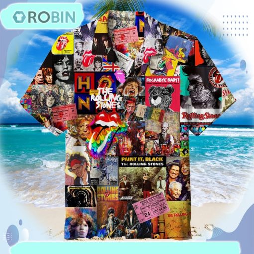 The Rolling Stones Unisex Hawaiian Shirt