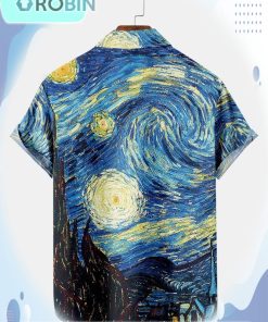 The Starry Night Hawaiian Shirt The Starry Night Hawaiian Shirt