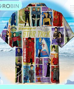 The Women of Star TrekUniversal Hawaiian Shirt The Women of Star TrekUniversal Hawaiian Shirt
