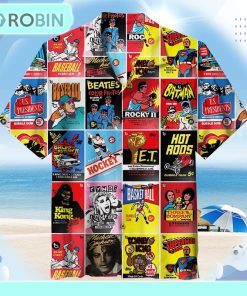 Those old candy wrappers Unisex Hawaiian Shirt Those old candy wrappers Unisex Hawaiian Shirt