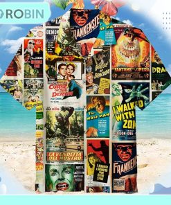 Thriller Movie Collage Unisex Hawaiian Shirt HWS89