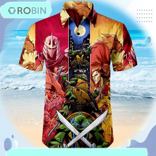 TMNT 1987 Unisex Hawaiian Shirt