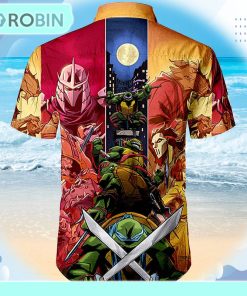 TMNT 1987 Unisex Hawaiian Shirt TMNT 1987 Unisex Hawaiian Shirt