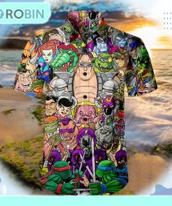 TMNT Rogues Gallery Unisex Hawaiian Shirt