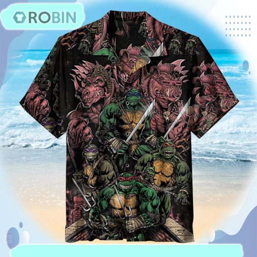 TMNT Unisex Hawaiian Shirt HWS84