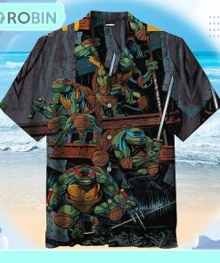 TMNT Unisex Hawaiian Shirt HWS91 TMNT Unisex Hawaiian Shirt HWS91