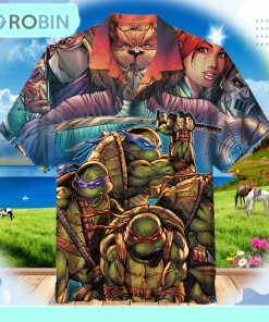 TMNT Unisex Hawaiian Shirt HWS94 TMNT Unisex Hawaiian Shirt HWS94