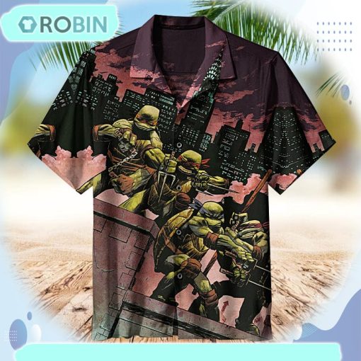 TMNT Unisex Hawaiian Shirt HWS99