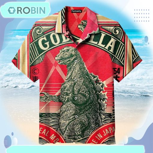 Toho Godzilla Hawaiian shirt