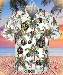 Tropical Parrot Pattern Denver Nuggets Champions Hawaiian Shirt Tropical Parrot Pattern Denver Nuggets Champions Hawaiian Shirt