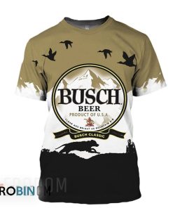 Tropy Can Busch 3D All Over Printed T-Shirt