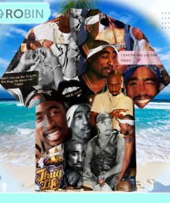 Tupac Shakur Unisex Hawaiian Shirt HWS55