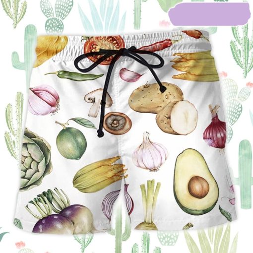 Vegan Proud To Be Vegan Beach Short, Gift for Holiday Summer