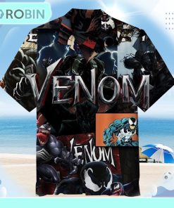 Venom Unisex Hawaiian Shirt Venom Unisex Hawaiian Shirt