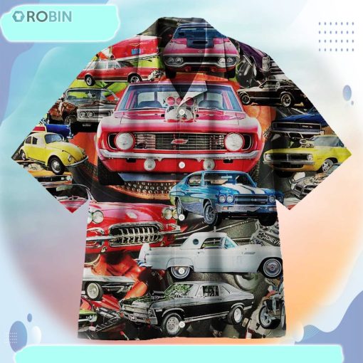 Vintage Car Collection Universal Hawaiian Shirt