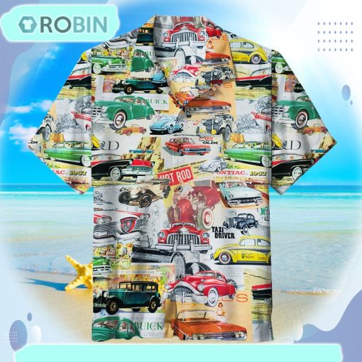 Vintage Car Universal Hawaiian Shirt