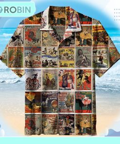 Vintage Circus Animals & Horses Unisex Hawaiian Shirt Vintage Circus Animals & Horses Unisex Hawaiian Shirt