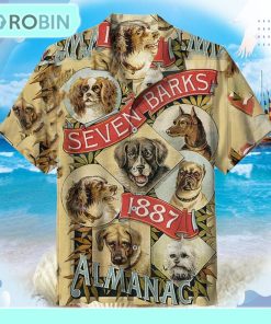 Vintage, Seven Barks Almanac 1887 Universal Hawaiian Shirt