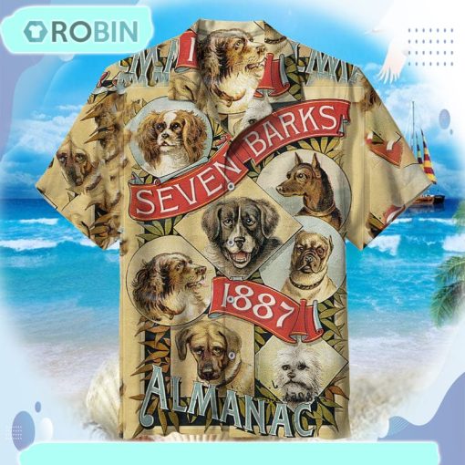Vintage, Seven Barks Almanac 1887 Universal Hawaiian Shirt