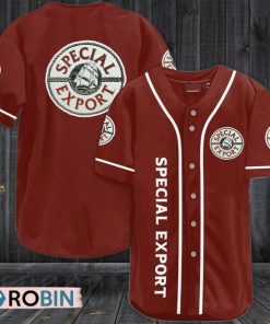 Vintage Special Export Beer Baseball Jersey Shirt Style