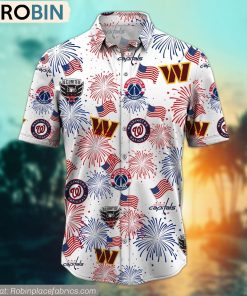 Washington D.C. Metro Area Sports Happy 4th Of July Hawaiian Shirt – Copy Washington D.C. Metro Area Sports Happy 4th Of July Hawaiian Shirt – Copy