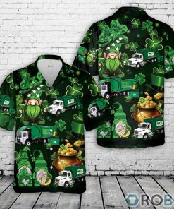 Waste Management, St Patrick’s Day Hawaiian Shirt
