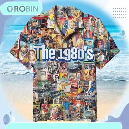 Welcome to the 1980s Hawaiian shirt