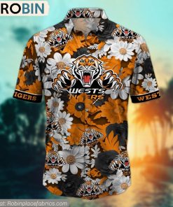 Wests Tigers Hawaiian Shirt NRL Teams Wests Tigers Hawaiian Shirt NRL Teams
