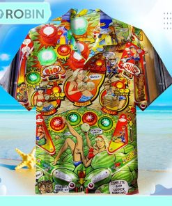 Whoa Nellie Pinball Unisex Hawaiian Shirt