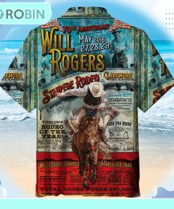 Will Rogers Stampede RodeoUniversal Hawaiian Shirt