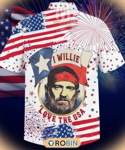 Willie 4th Of July Hawaiian Shirt