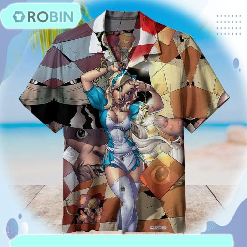 Wonderland Universal Hawaiian Shirt