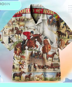 World Of Horse Universal Hawaiian Shirt