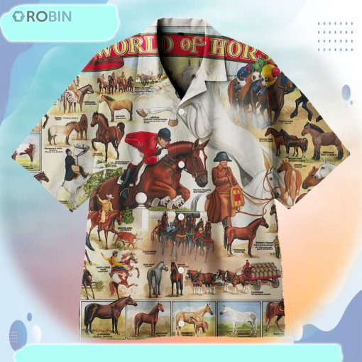 World Of Horse Universal Hawaiian Shirt