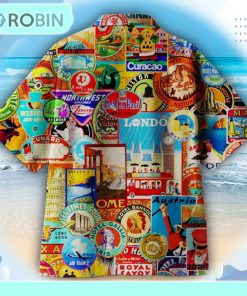 World of Travel Universal Hawaiian Shirt World of Travel Universal Hawaiian Shirt