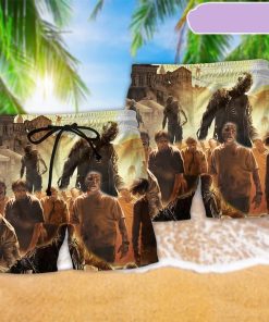 Zombie Scare Cool Style Beach Short, Gift for Holiday Summer Zombie Scare Cool Style Beach Short, Gift for Holiday Summer