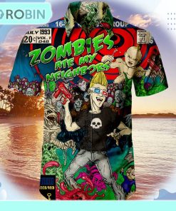 Zombies Ate My Neighbors Unisex Hawaiian Shirt HWS22