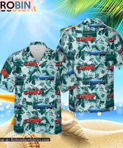 1970 Ford Mustang Hawaiian Shirt