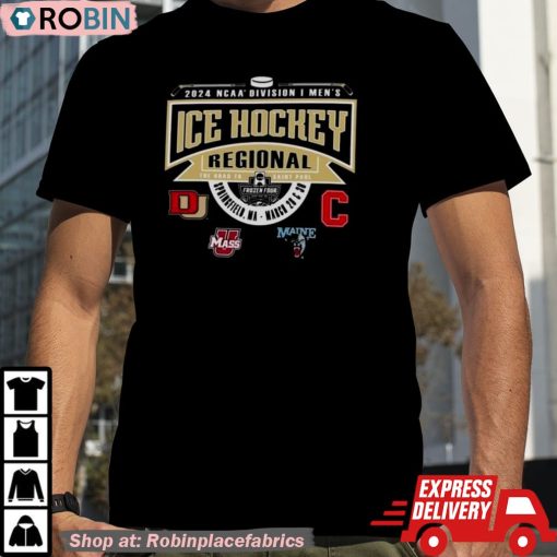 2024 Ncaa Division I Men’s Ice Hockey Regional The Road To Saint Paul March 28 & 30 Shirt