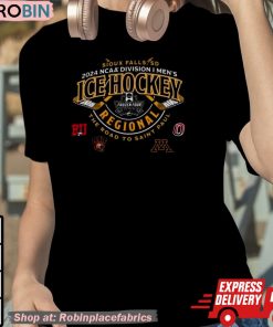 2024 Ncaa Division I Men’s Ice Hockey Regional The Road To Saint Paul Sioux Falls, Sd Shirt